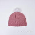 Solid Color Knitted Beanie Fashionable Knitted Beanie for women Supplier